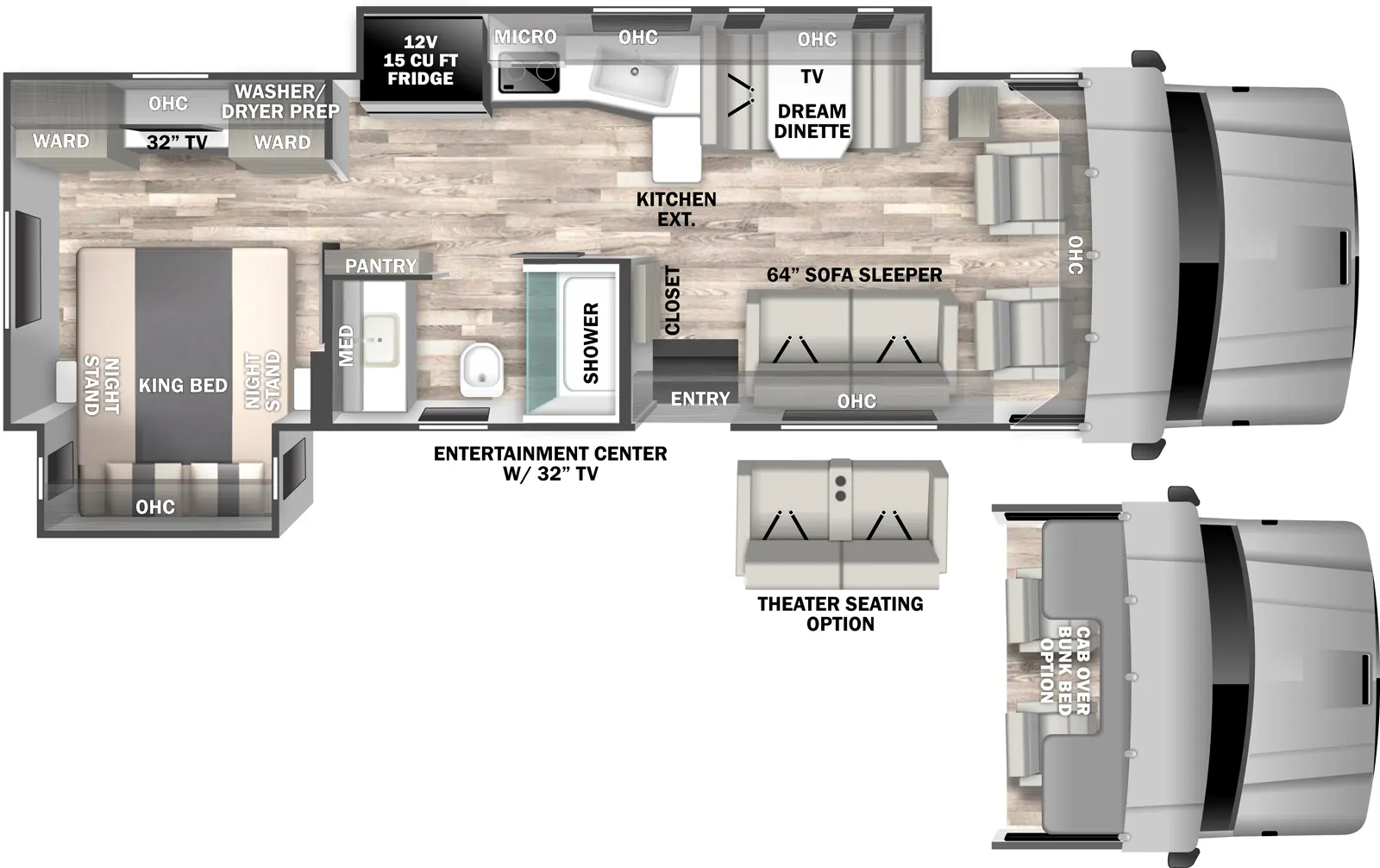 Europa 32KD Floorplan